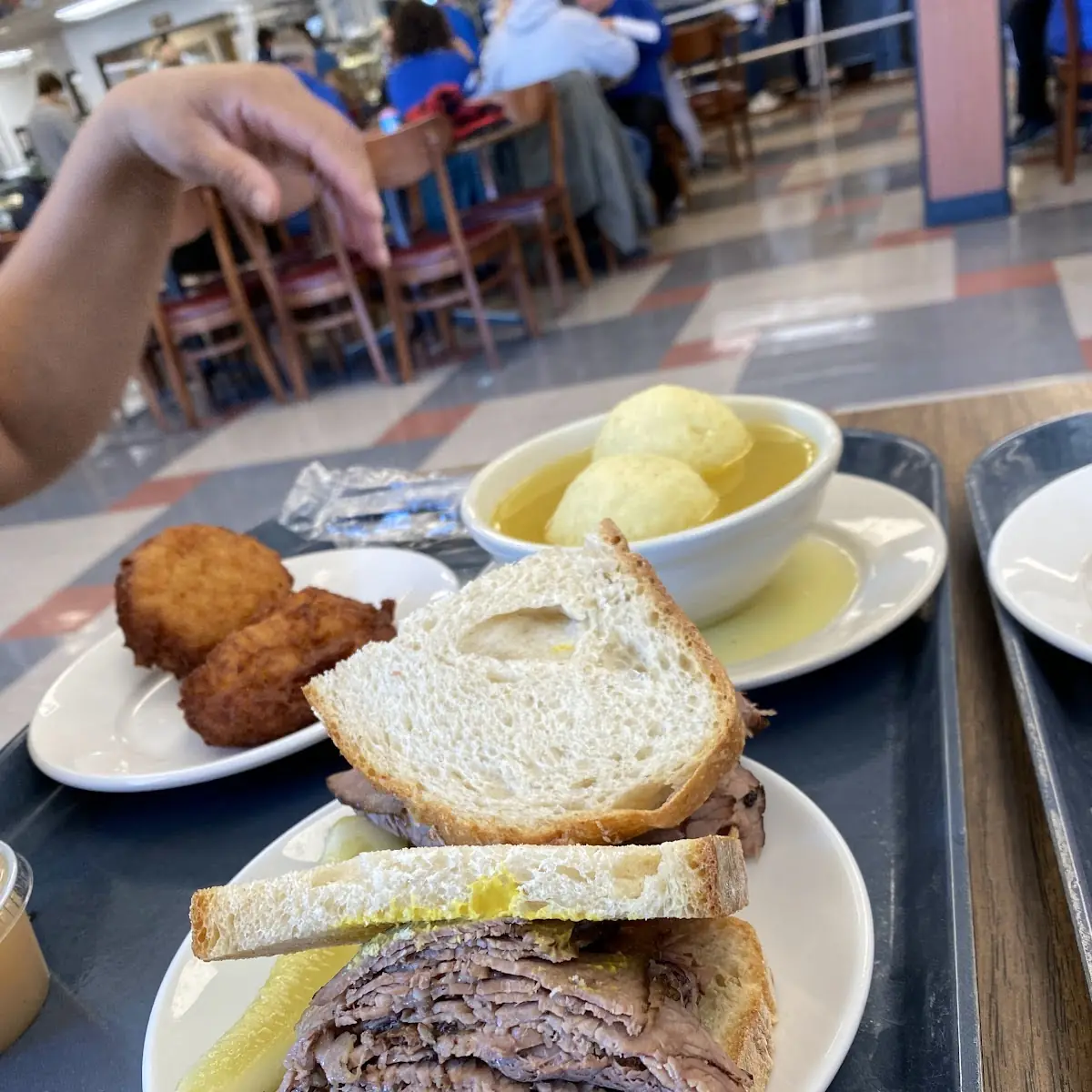 Rare Roast Beef Sandwich