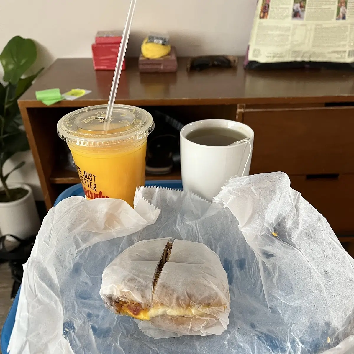 Bacon Egg Cheese Bagel