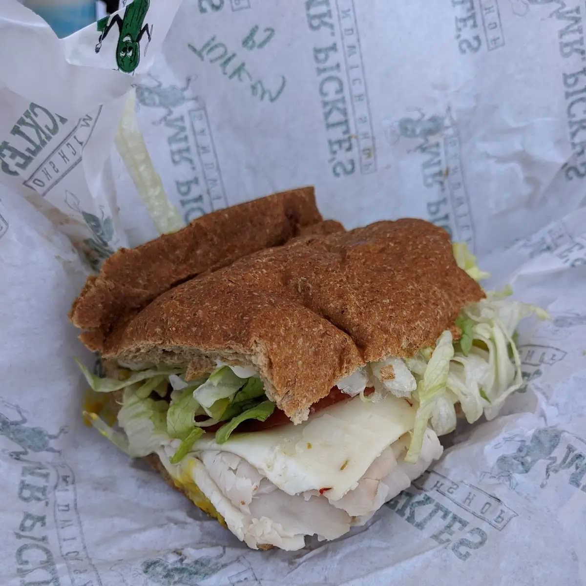 Half Turkey Deli Sandwich