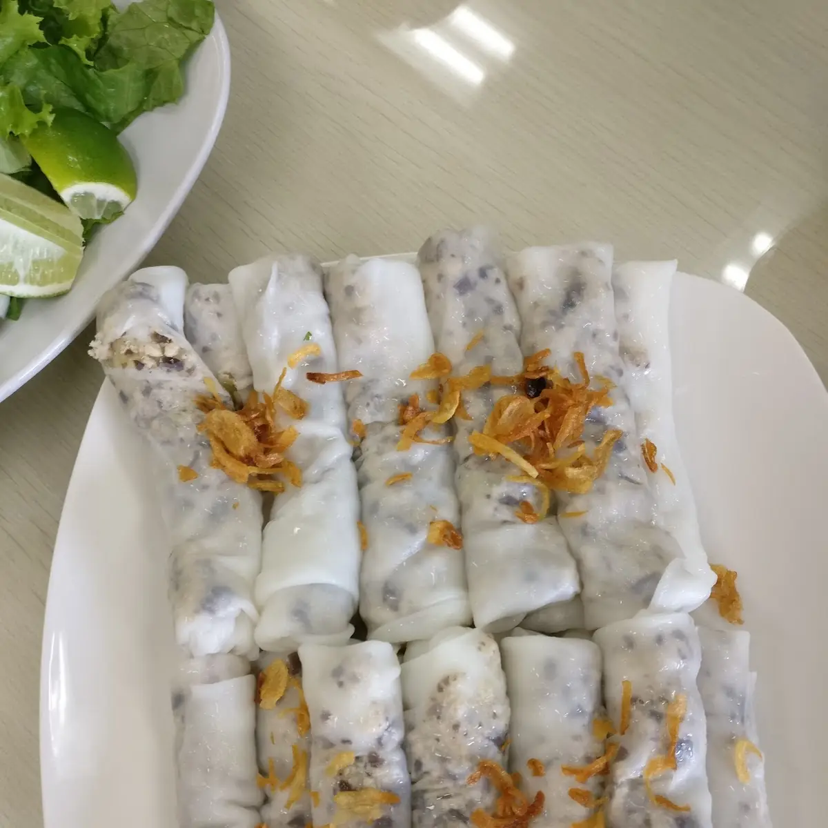 Banh Cuon Steamed Rice Wrap