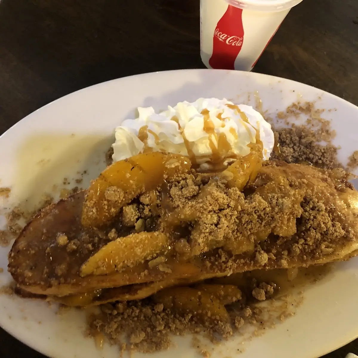 Peach Cobbler French Toast