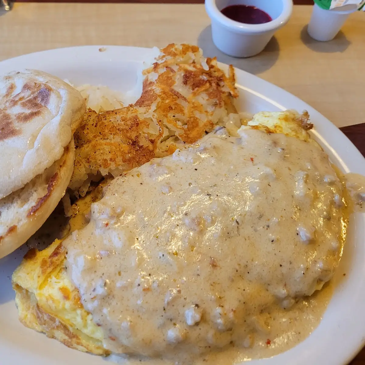 White Cheddar Country Omelet
