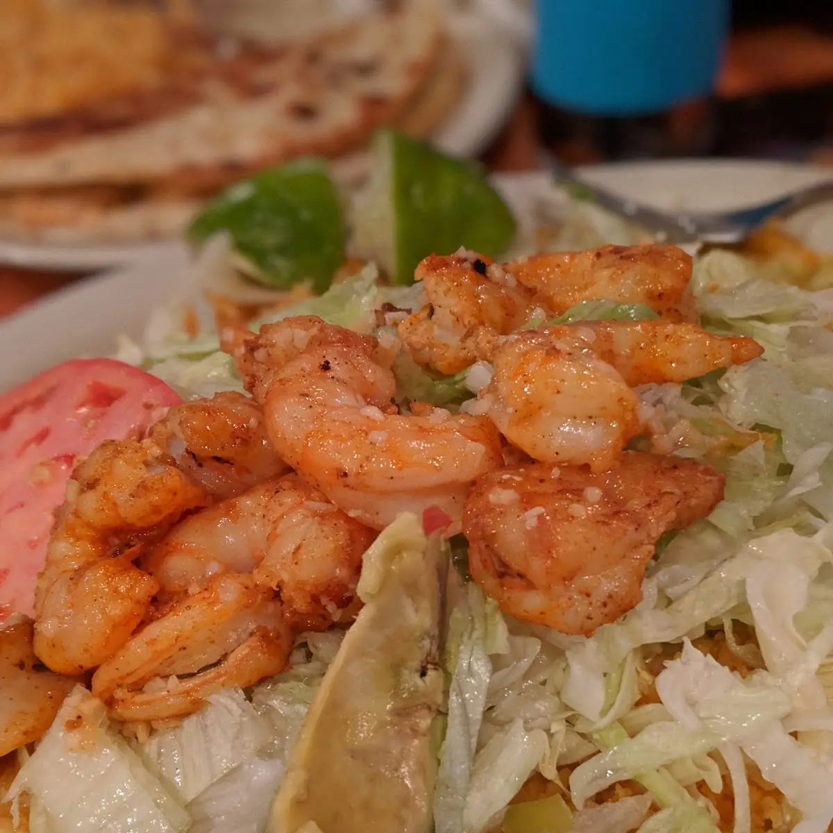 Shrimp Taco Salad