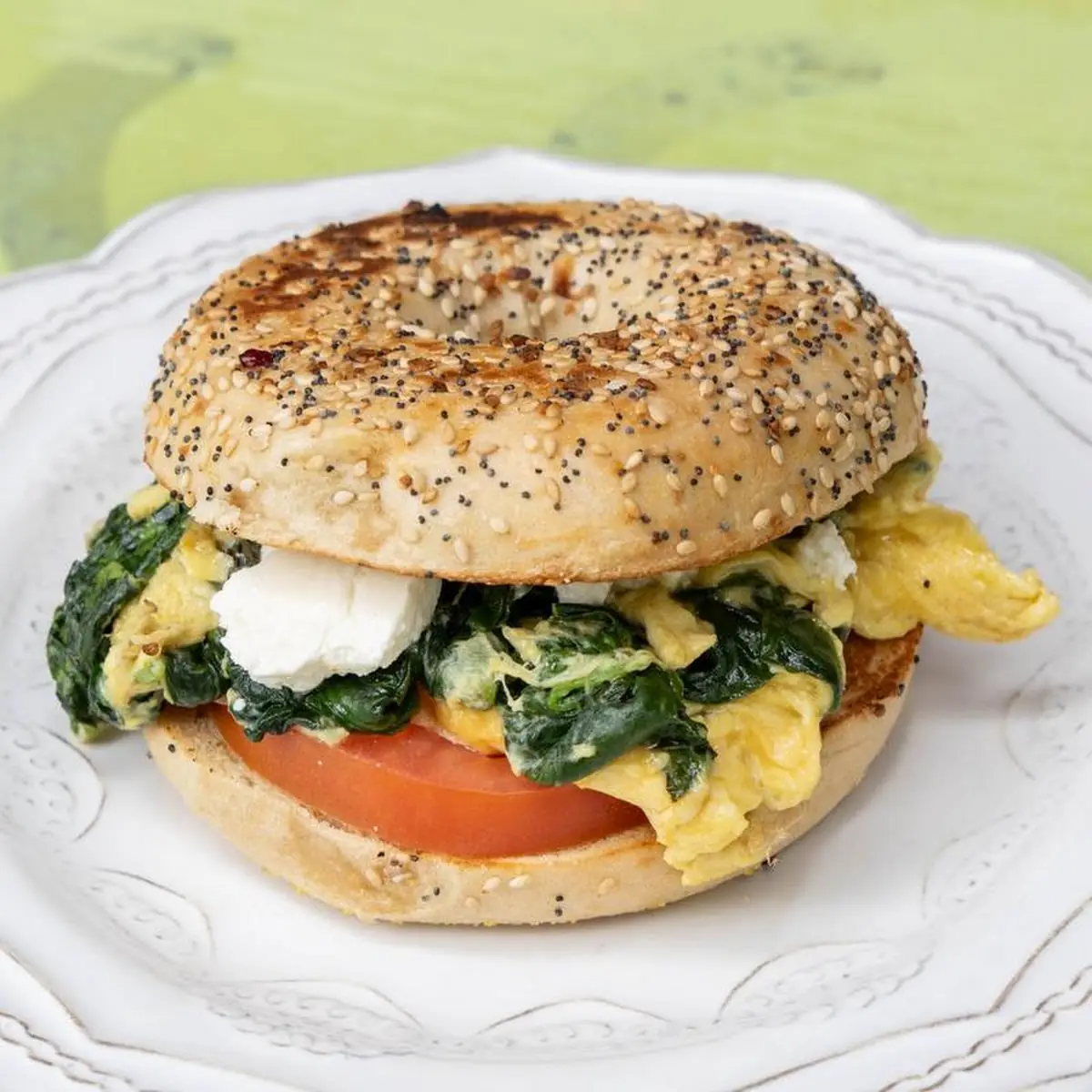 Bagel Breakfast Sandwiches for 9