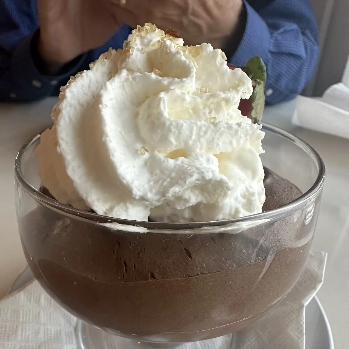 French Style Dark Chocolate Mousse