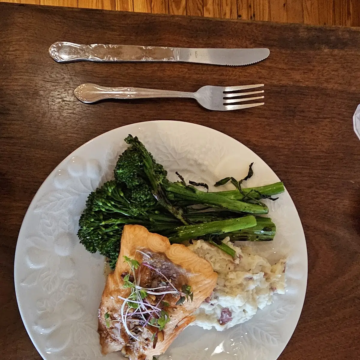 Maple Glazed Salmon