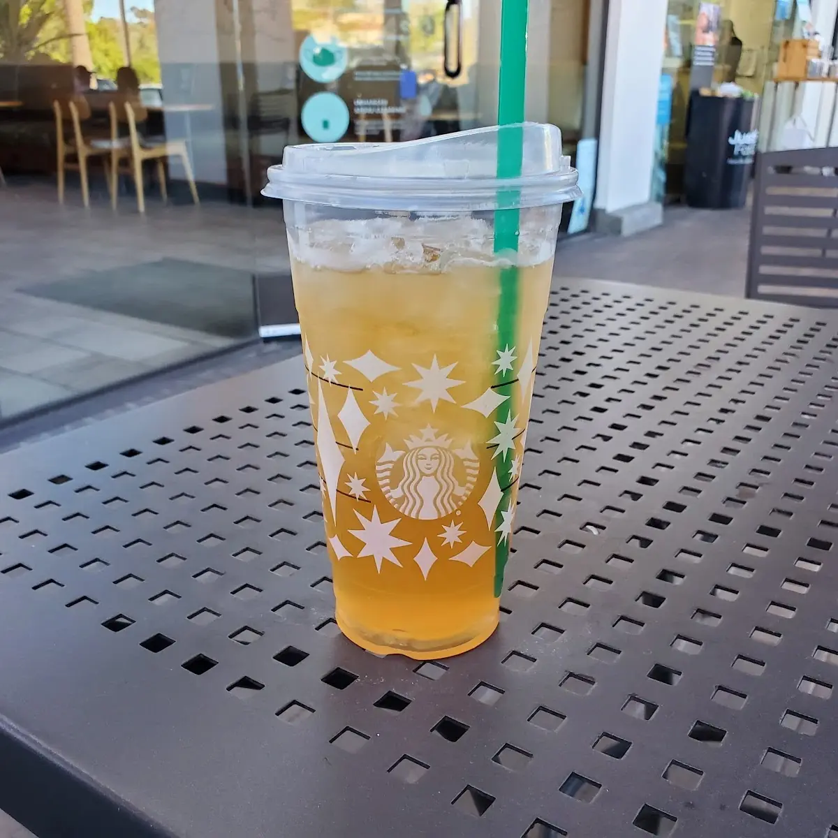 Green Tea Peach Lemonade