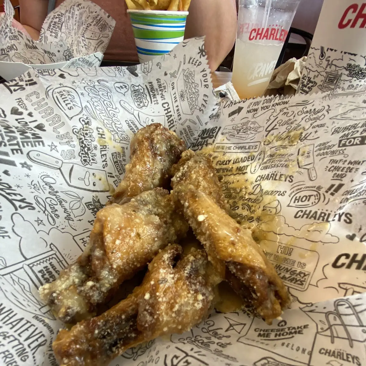 Garlic Parmesan Wings