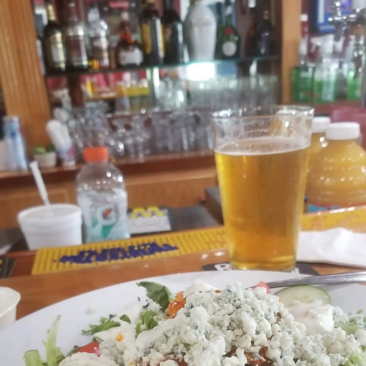 Grilled Buffalo Chicken Salad