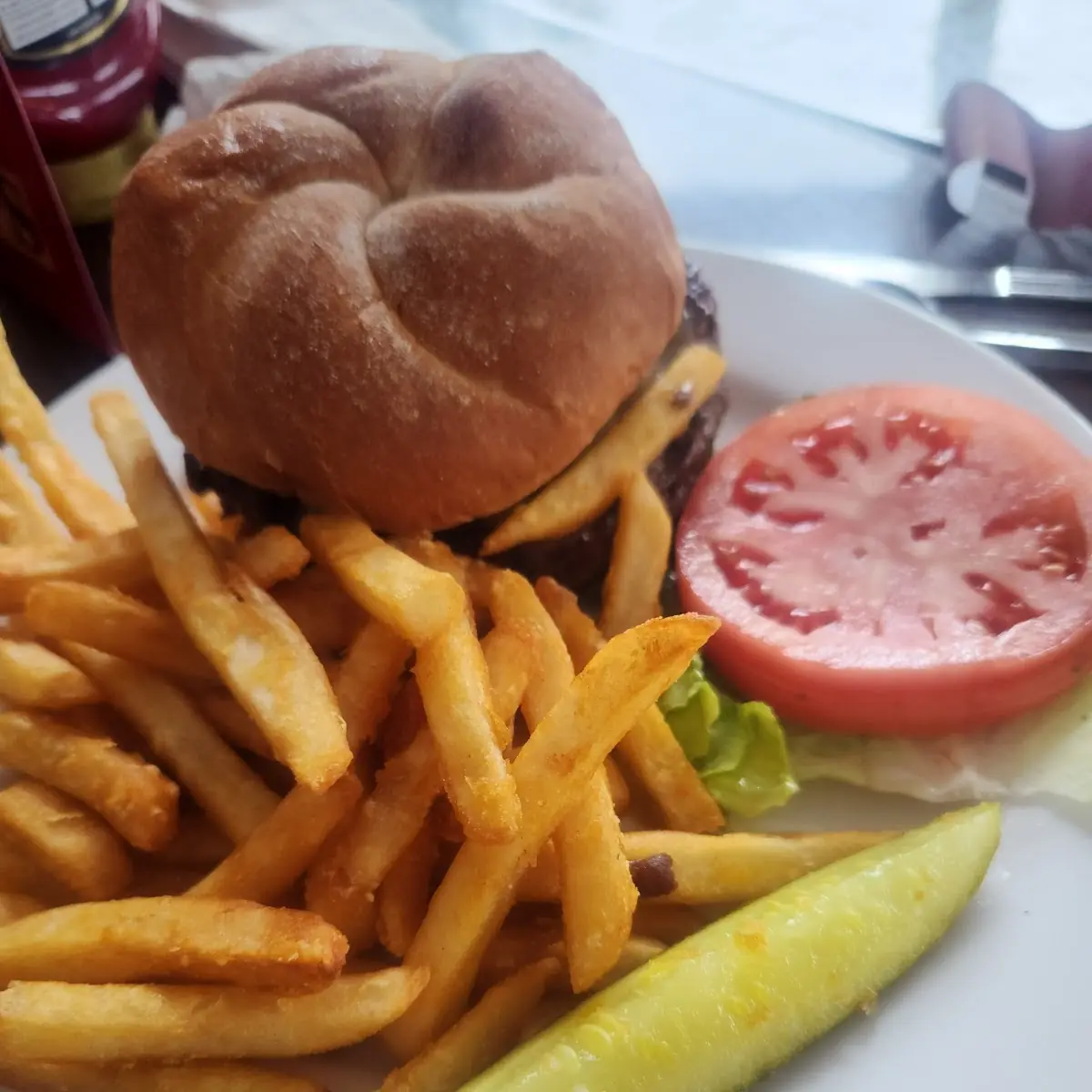 Mushroom Swiss Burger