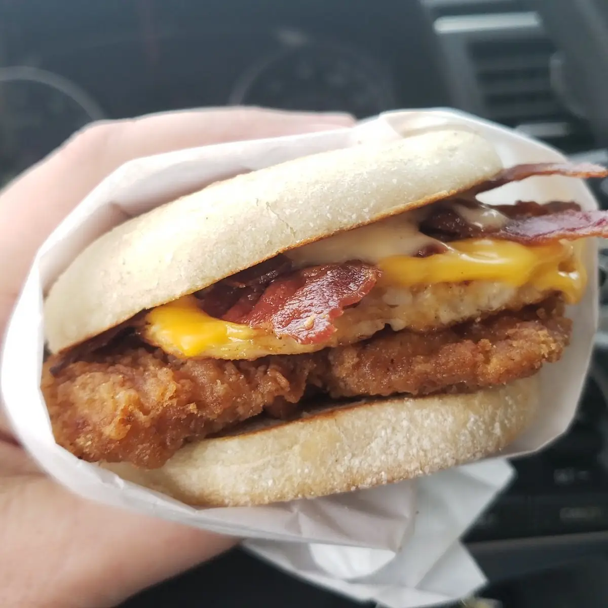 Chicken Brunch Burger