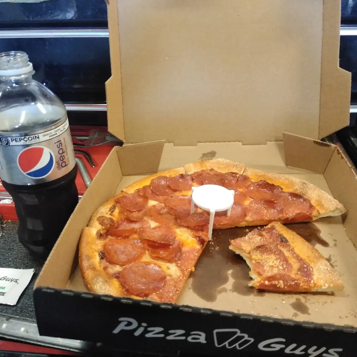 Pepperoni Thin Crust Pizza