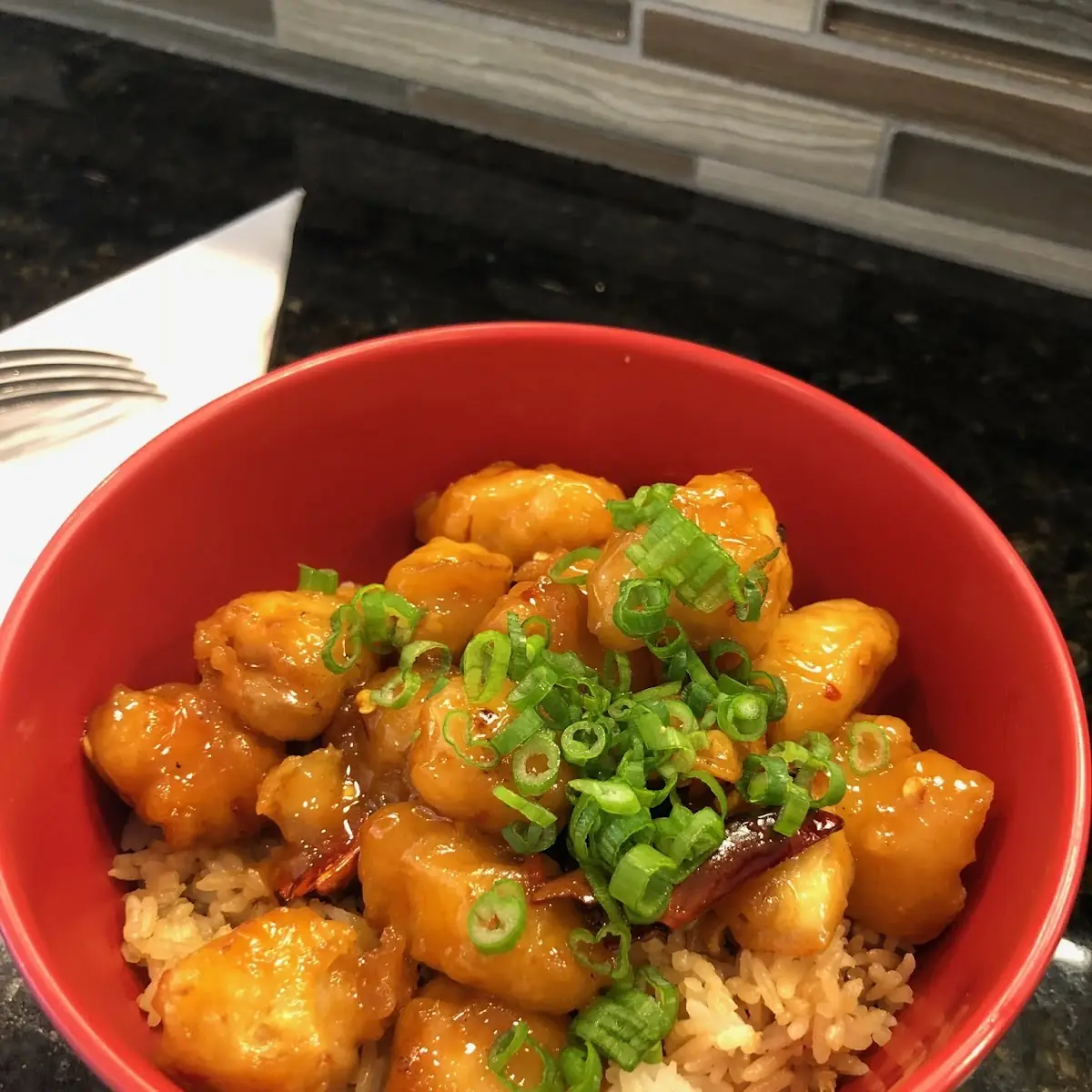 Orange Chicken Bowl