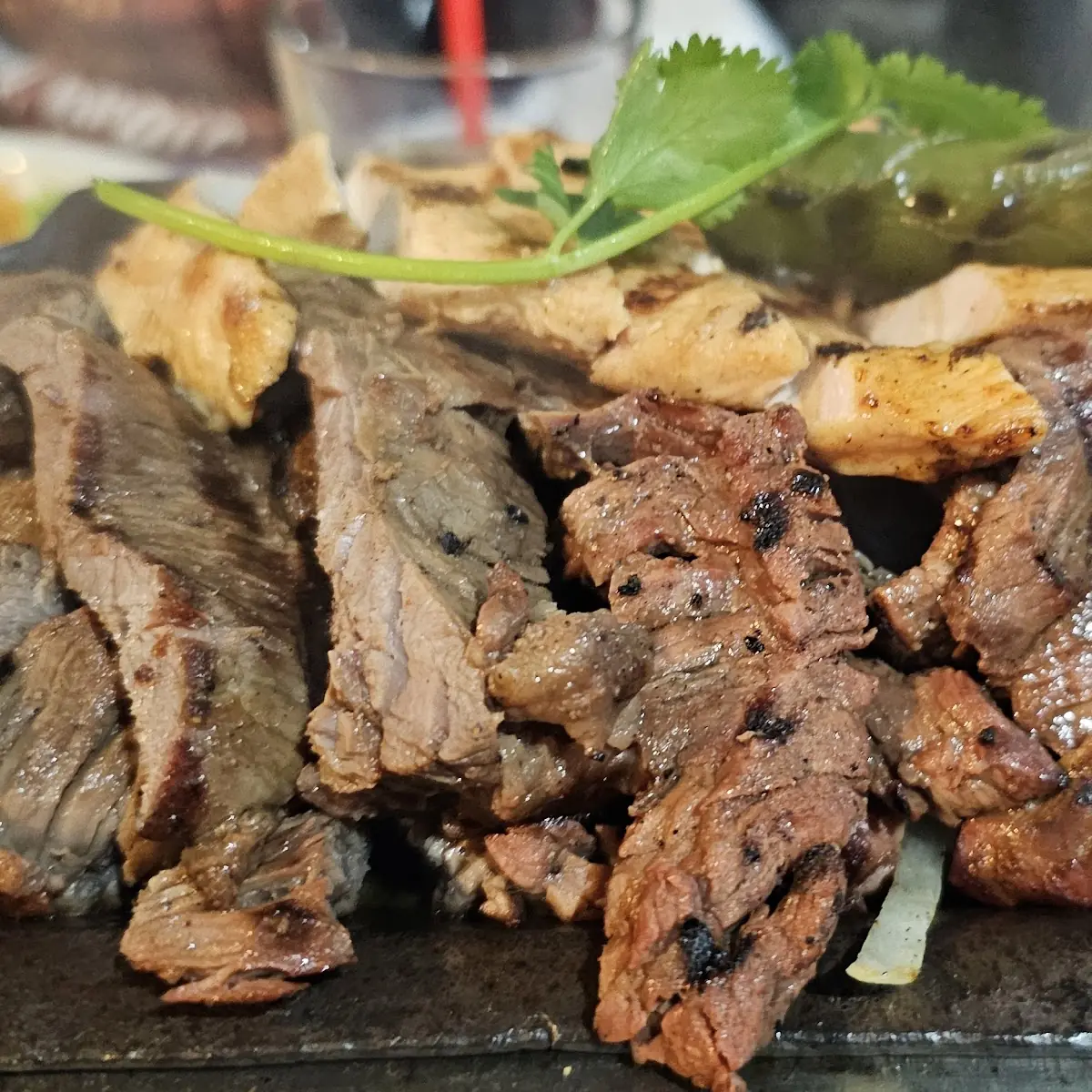 Beef and Chicken Fajitas