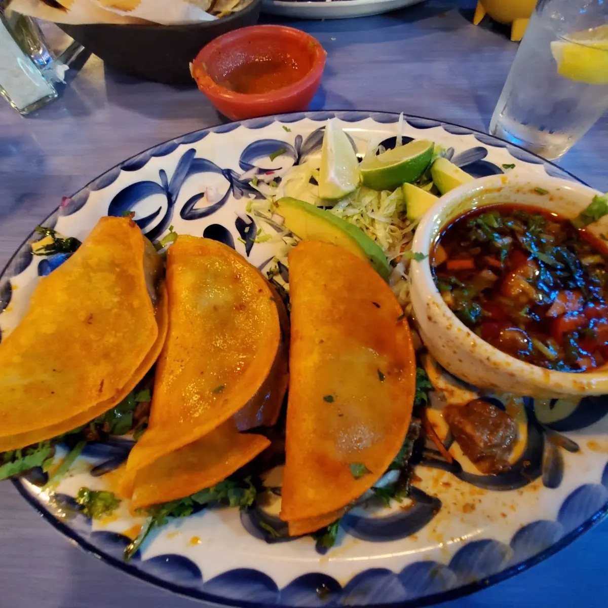Birria Tacos Al Carbon