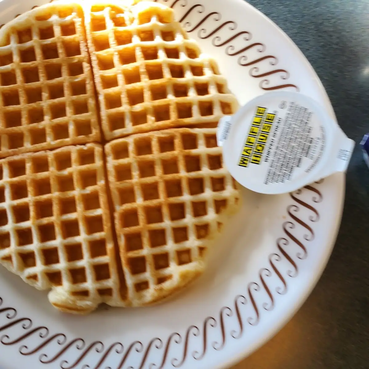 Peanut Butter Chip Waffle