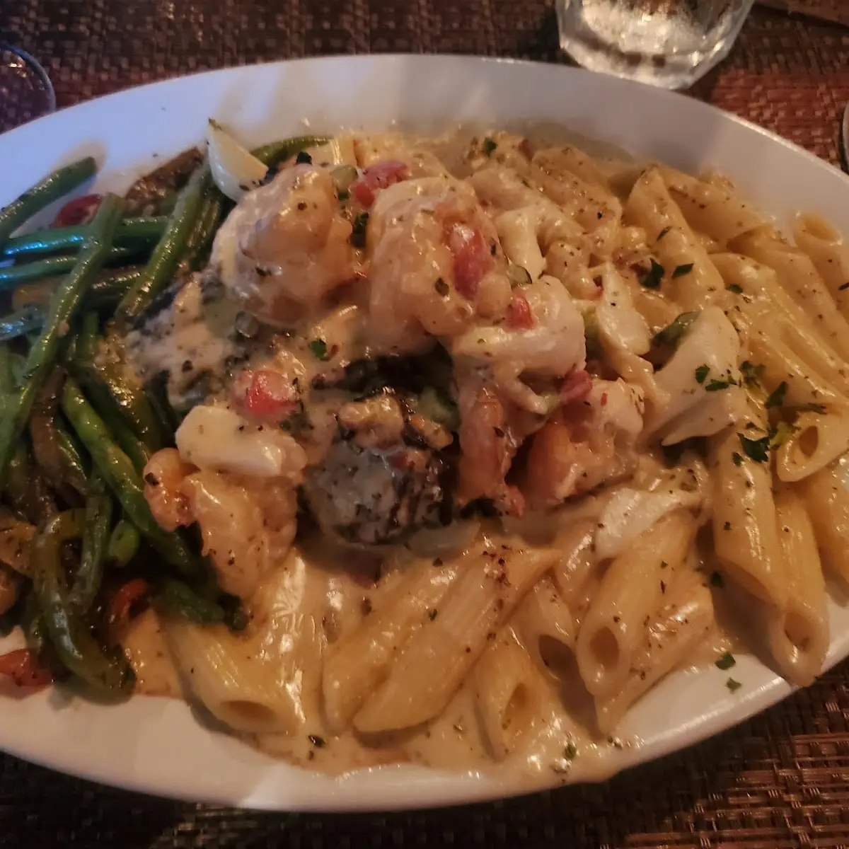 Tuscan Chicken Mac & Cheese