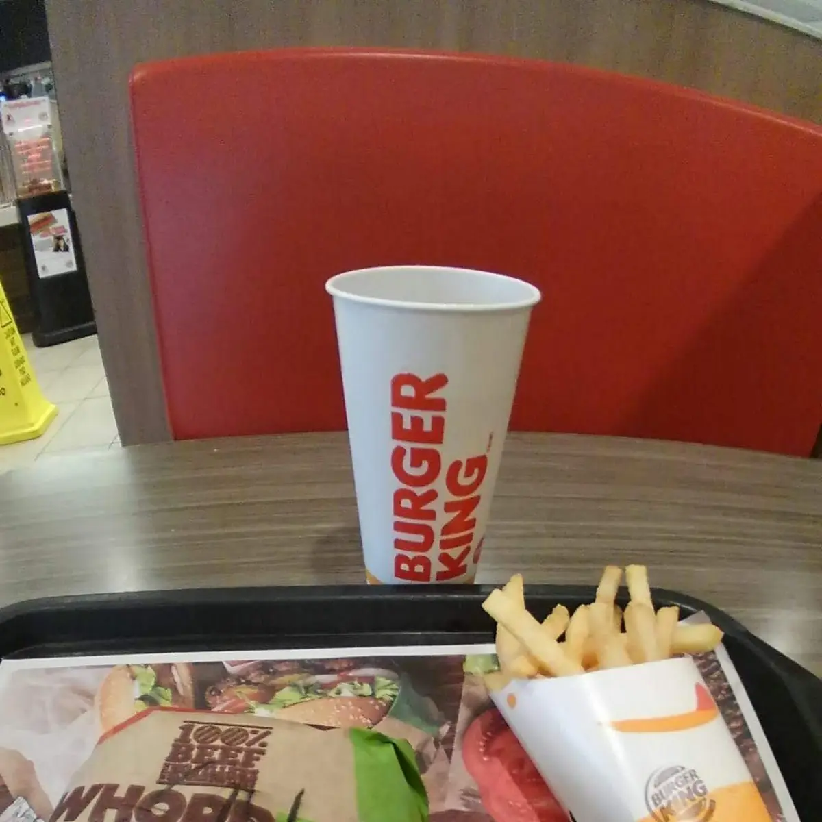 Whopper with Cheese Fries and Soda