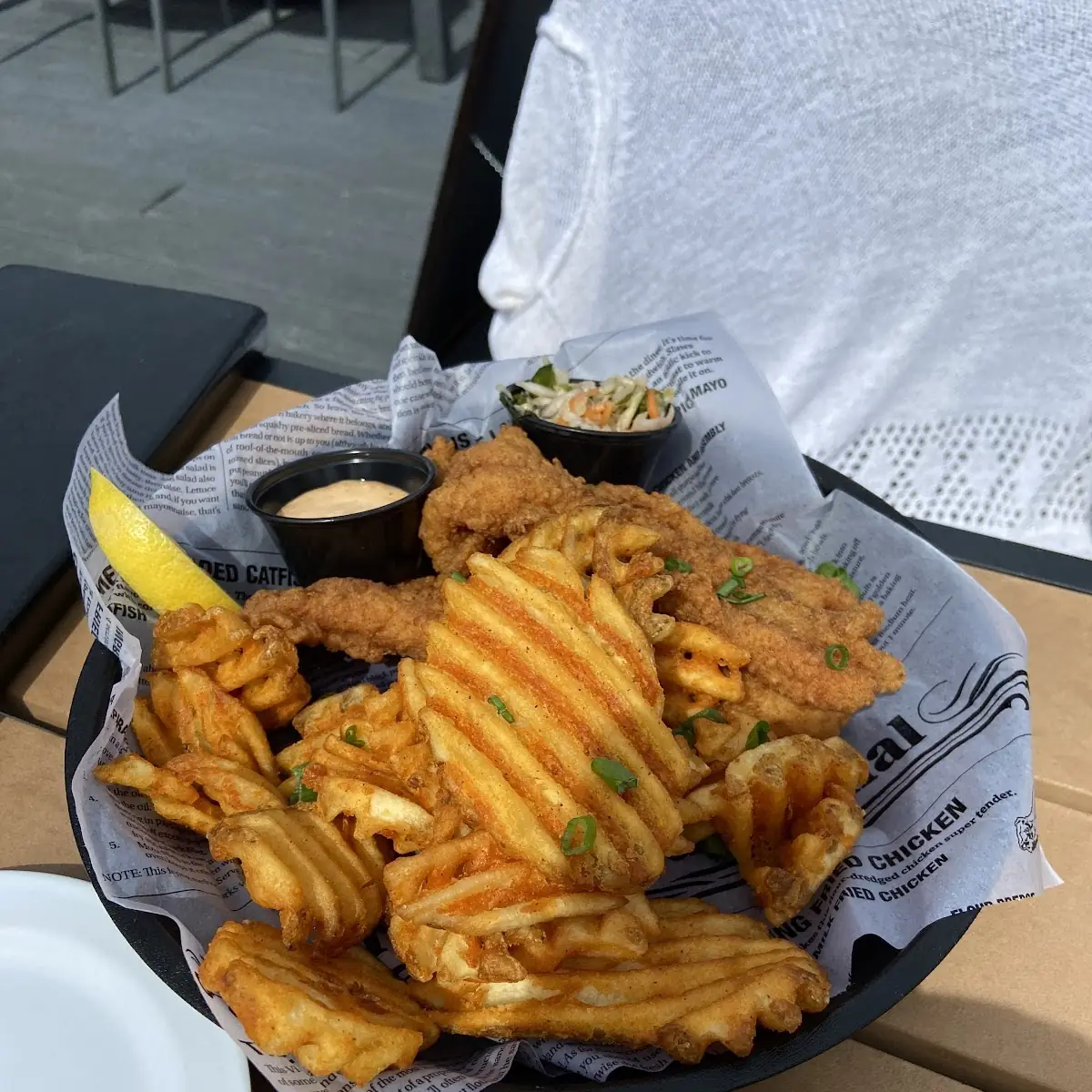 Waffle Fries Side
