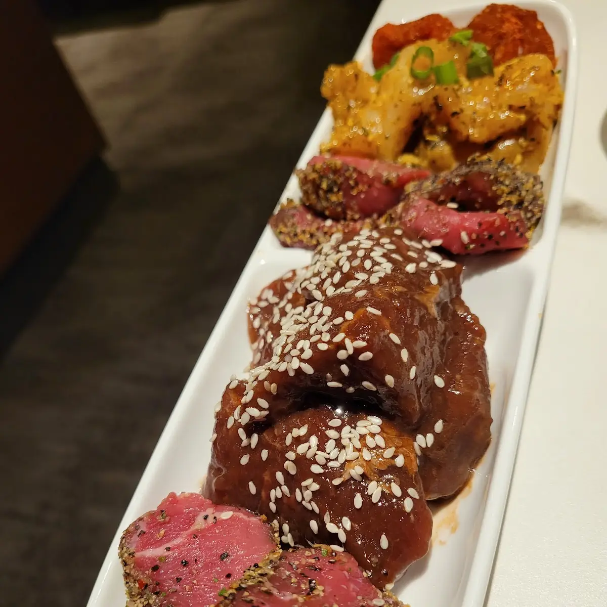 Sesame-Crusted Ahi Tuna