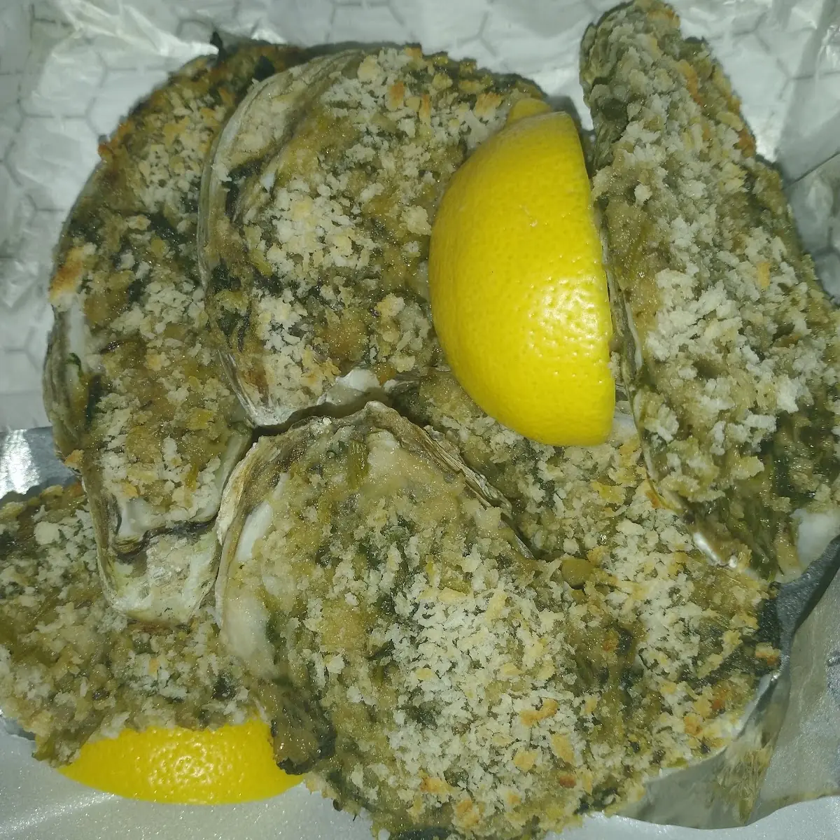 Oysters Rockefeller