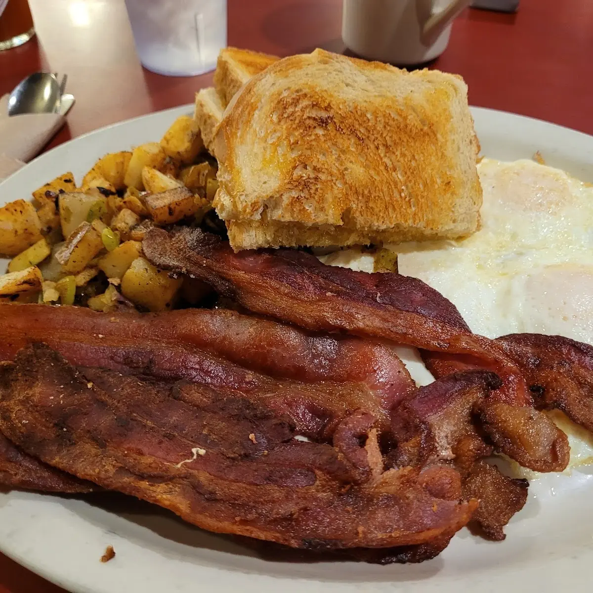 Bacon Eggs and Potatoes O'Brian