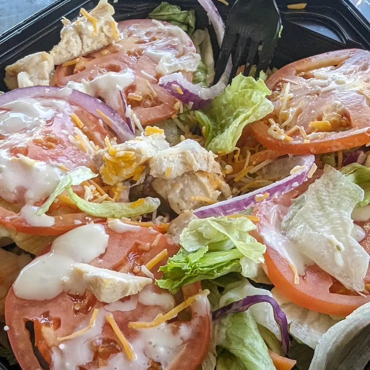 Grilled Chicken Salad Platter
