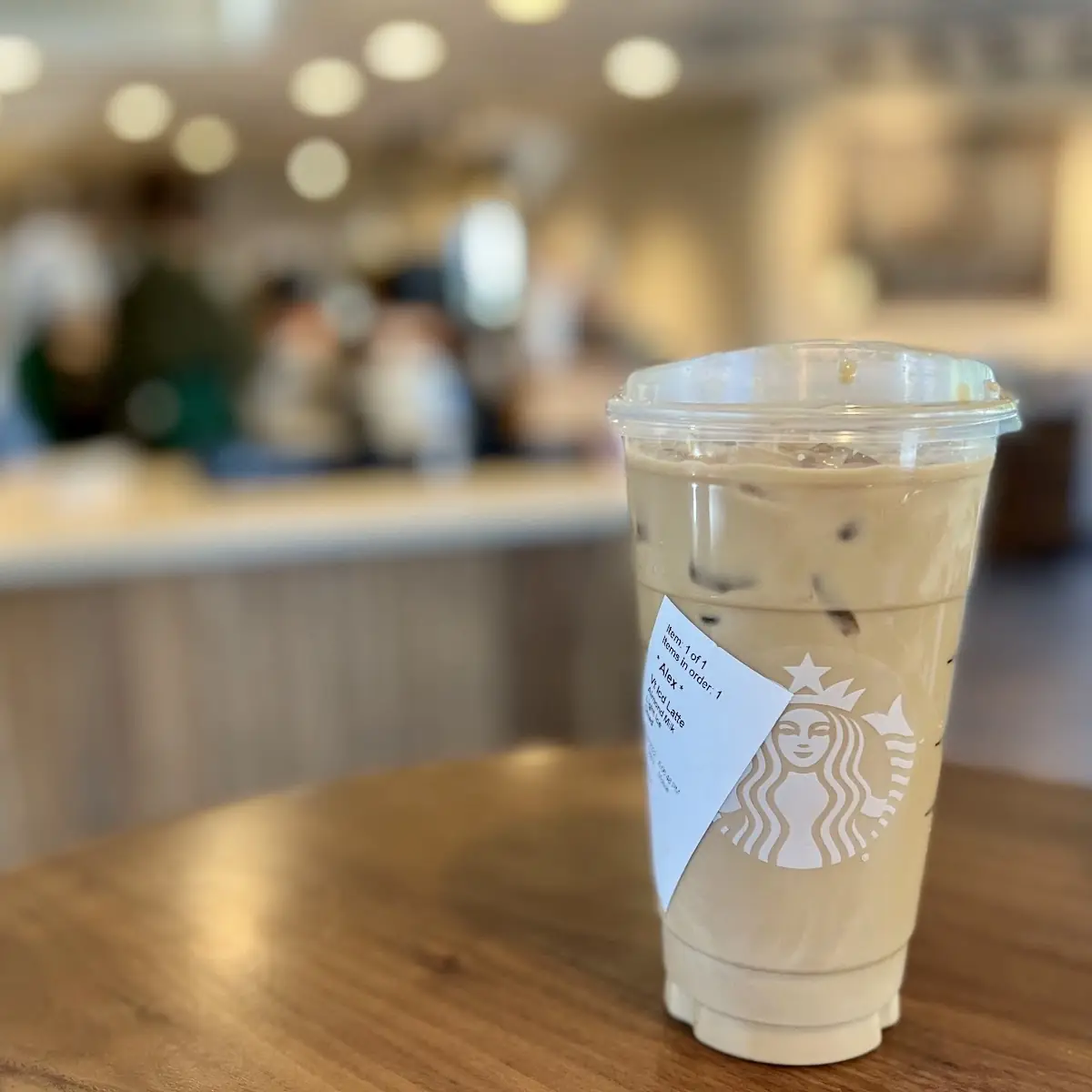 Almond Milk Latte
