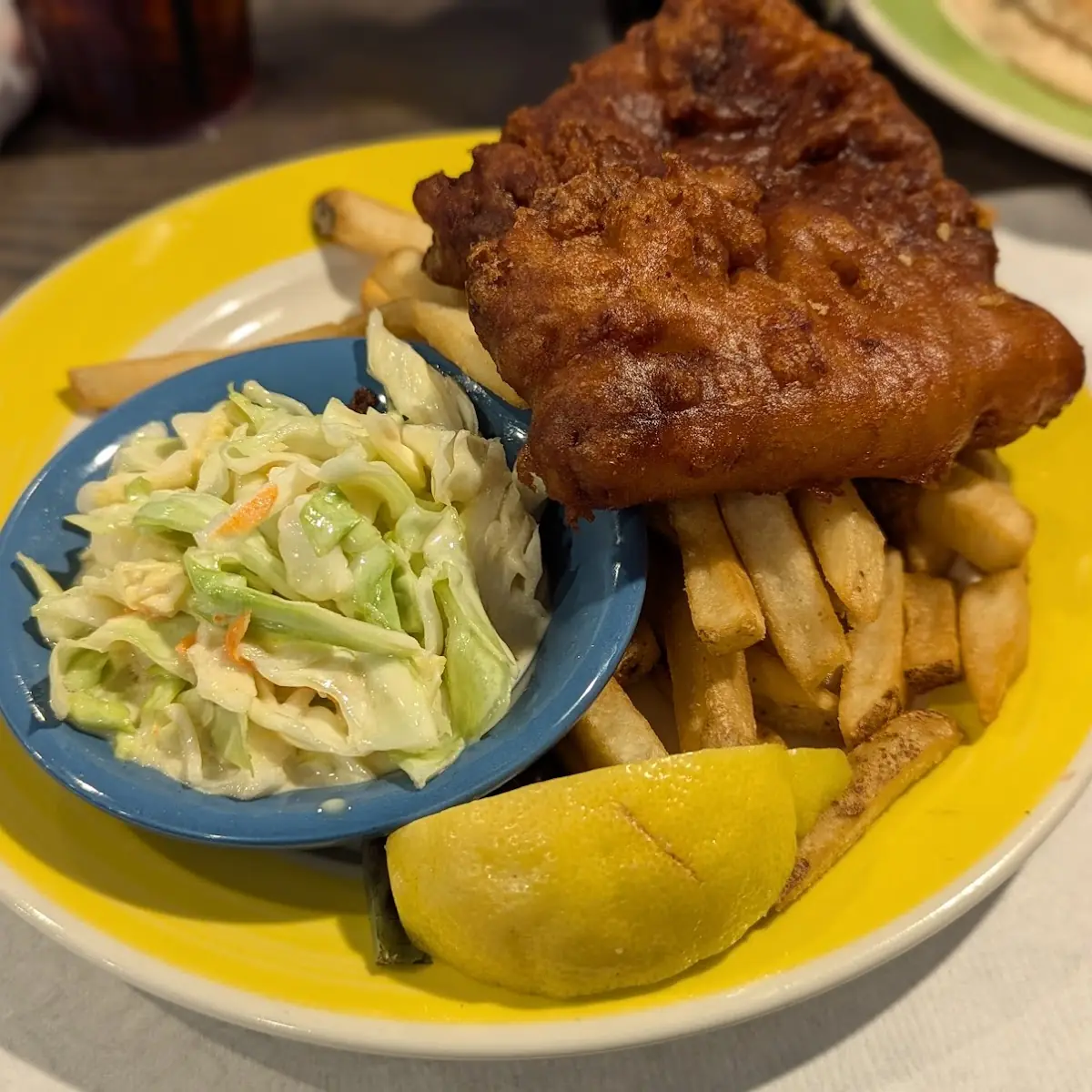 Sam Adamstm Beer Battered Fish & Chips