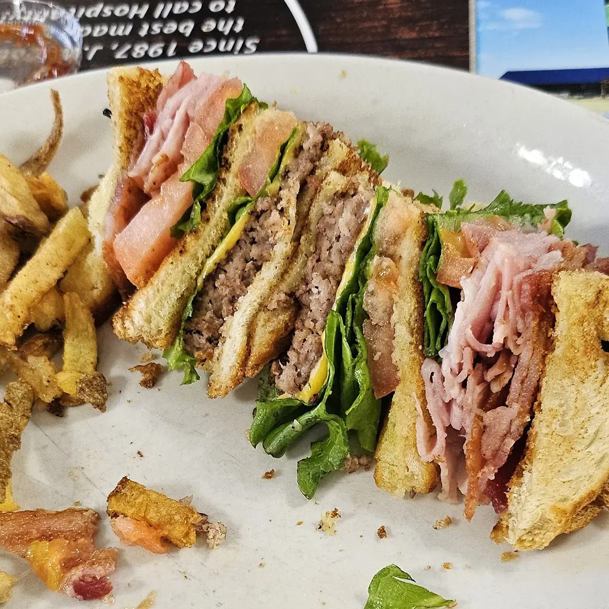 Old Fashioned Club Sandwich