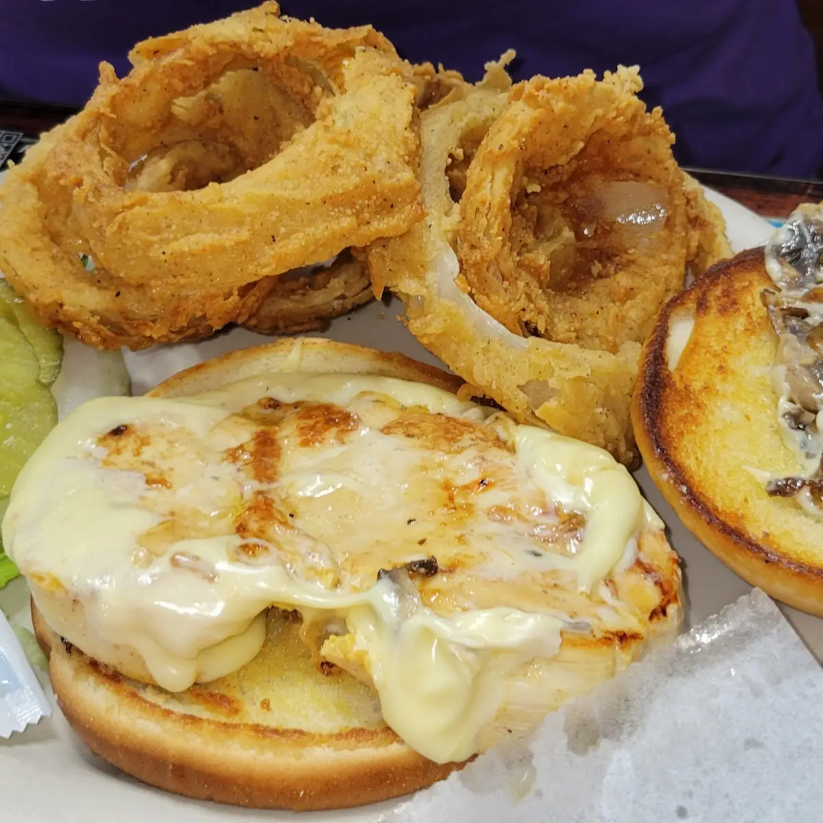 Swiss Mushroom Chicken Sandwich