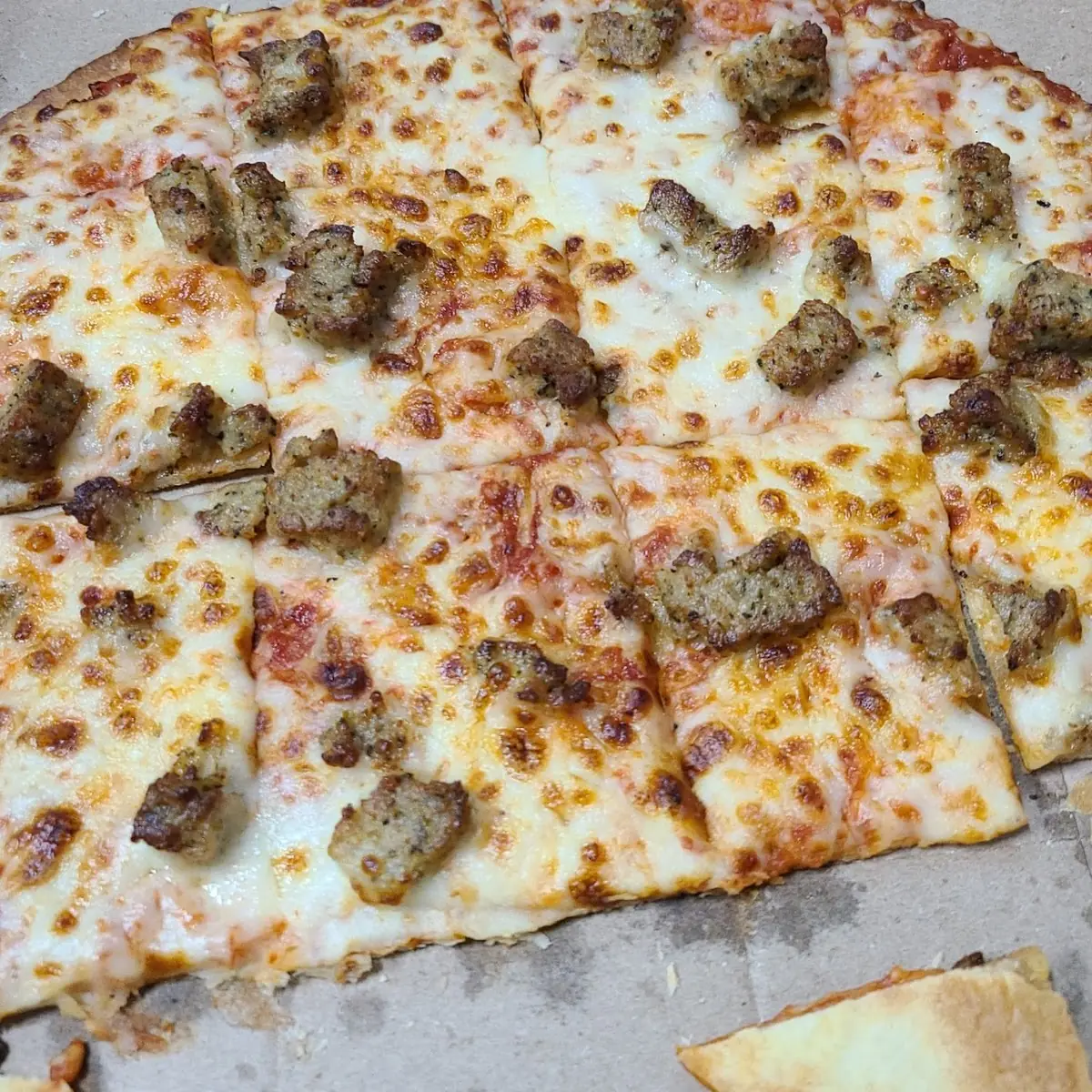 Thin Crust Sausage