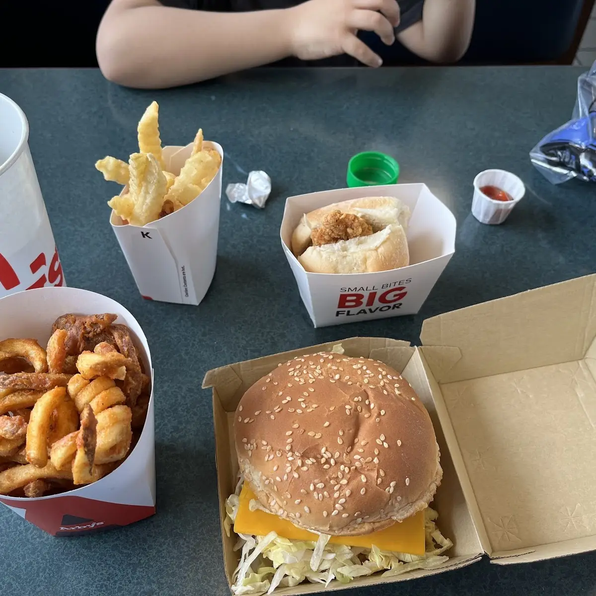 Kids Meal and Chicken Ranch Burger