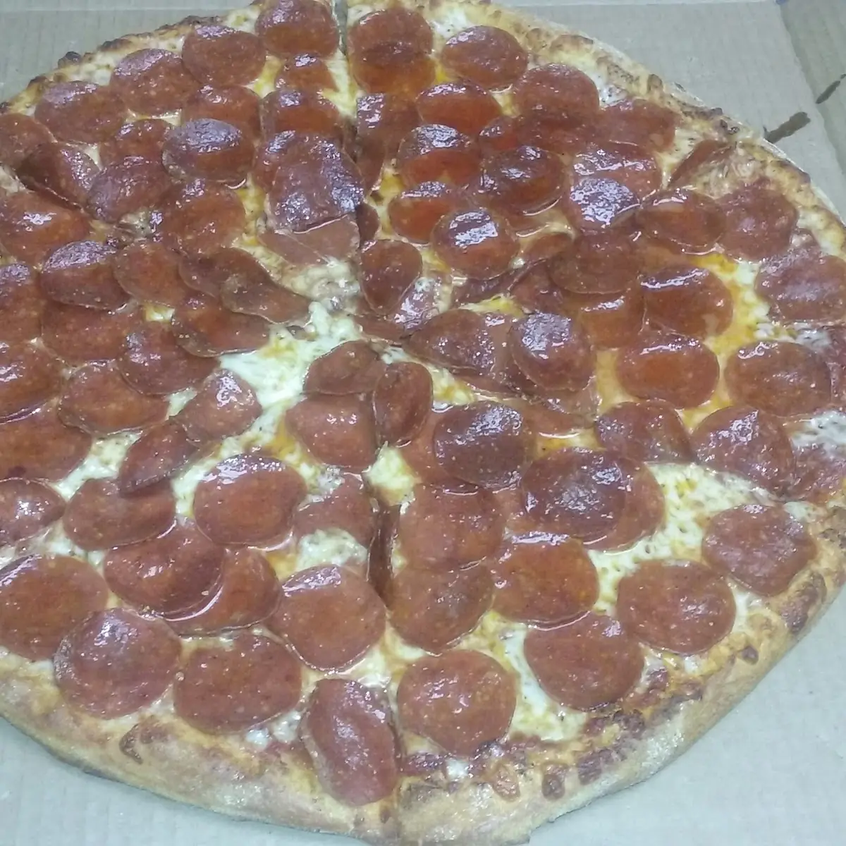 Extra Pepperoni Pizza