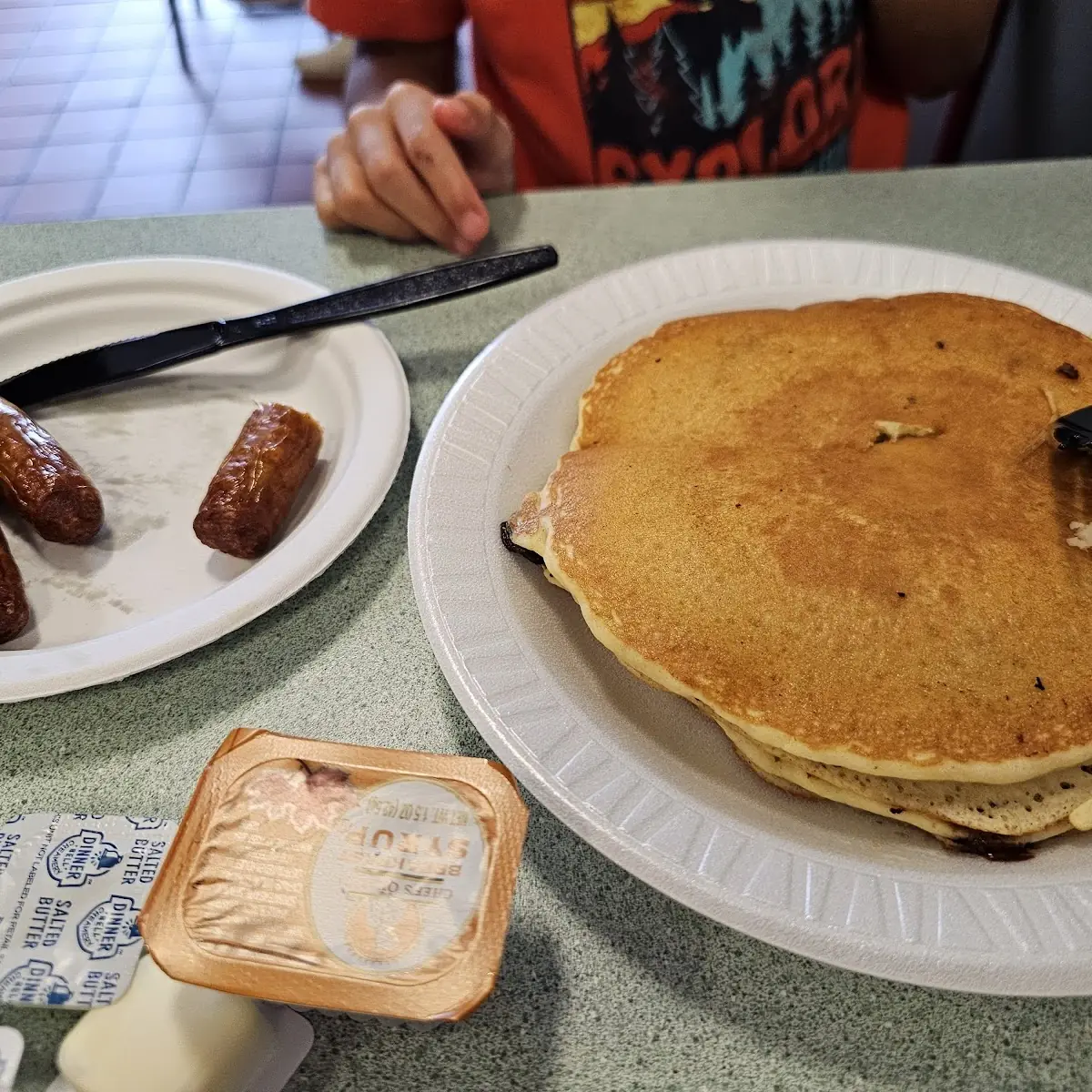 Chocolate Chip Short Stack Pancakes