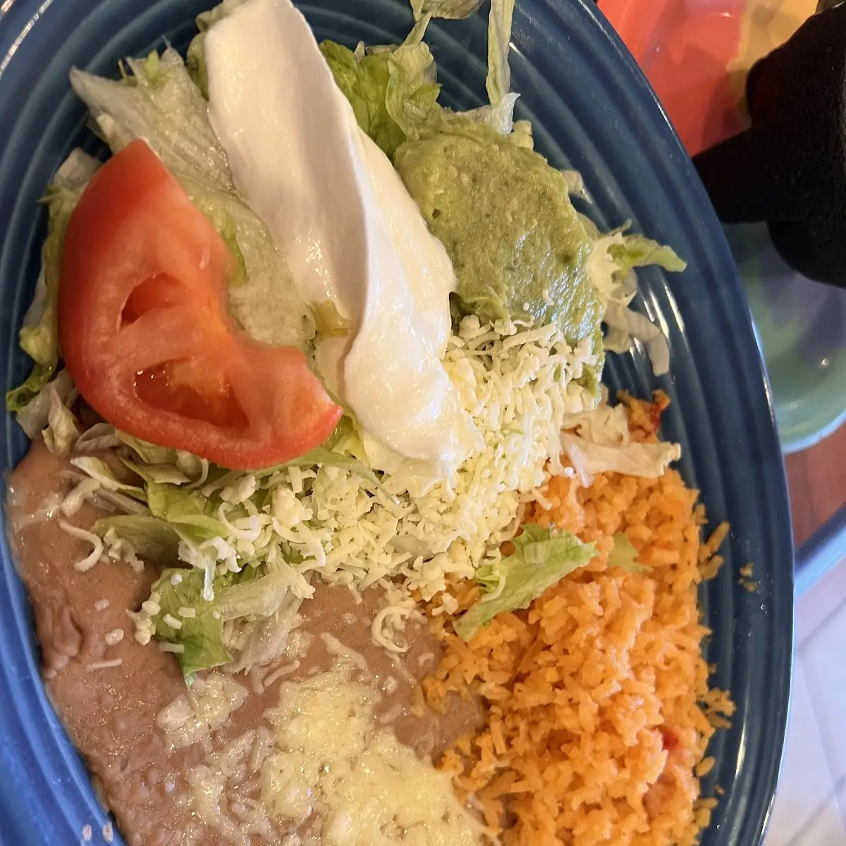 Chicken Enchiladas and Pina Colada