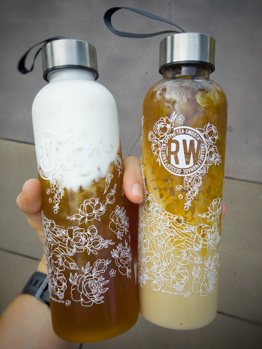 Jasmine Tea with Sea Salt Foam