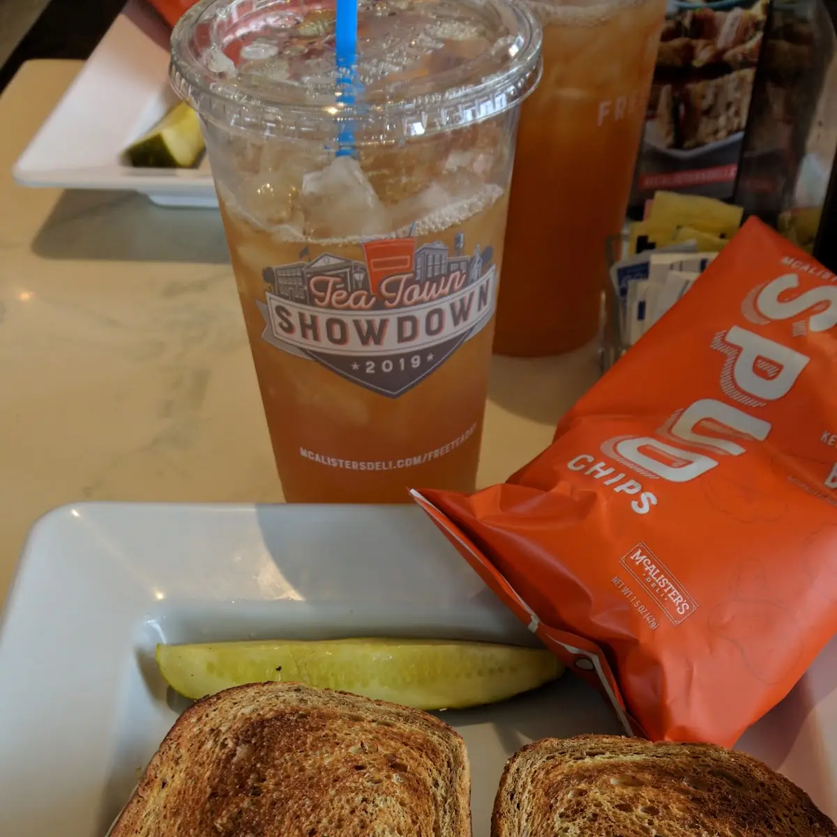 Pastrami and Corned Beef with Swiss Cheese on Rye