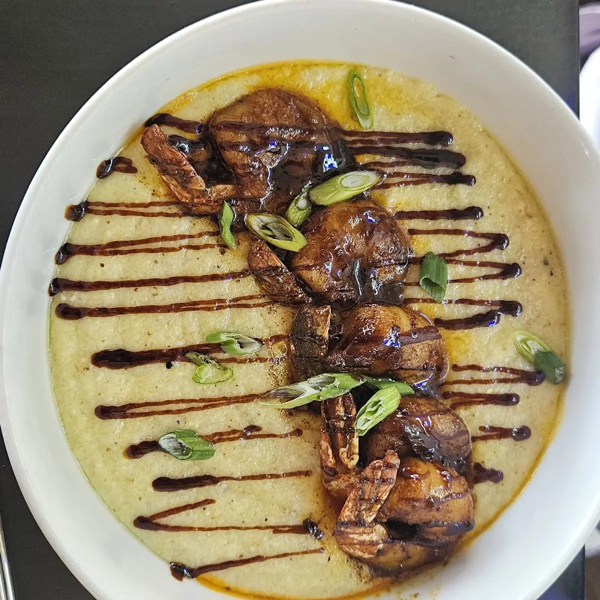 Blackened Shrimp and Grits