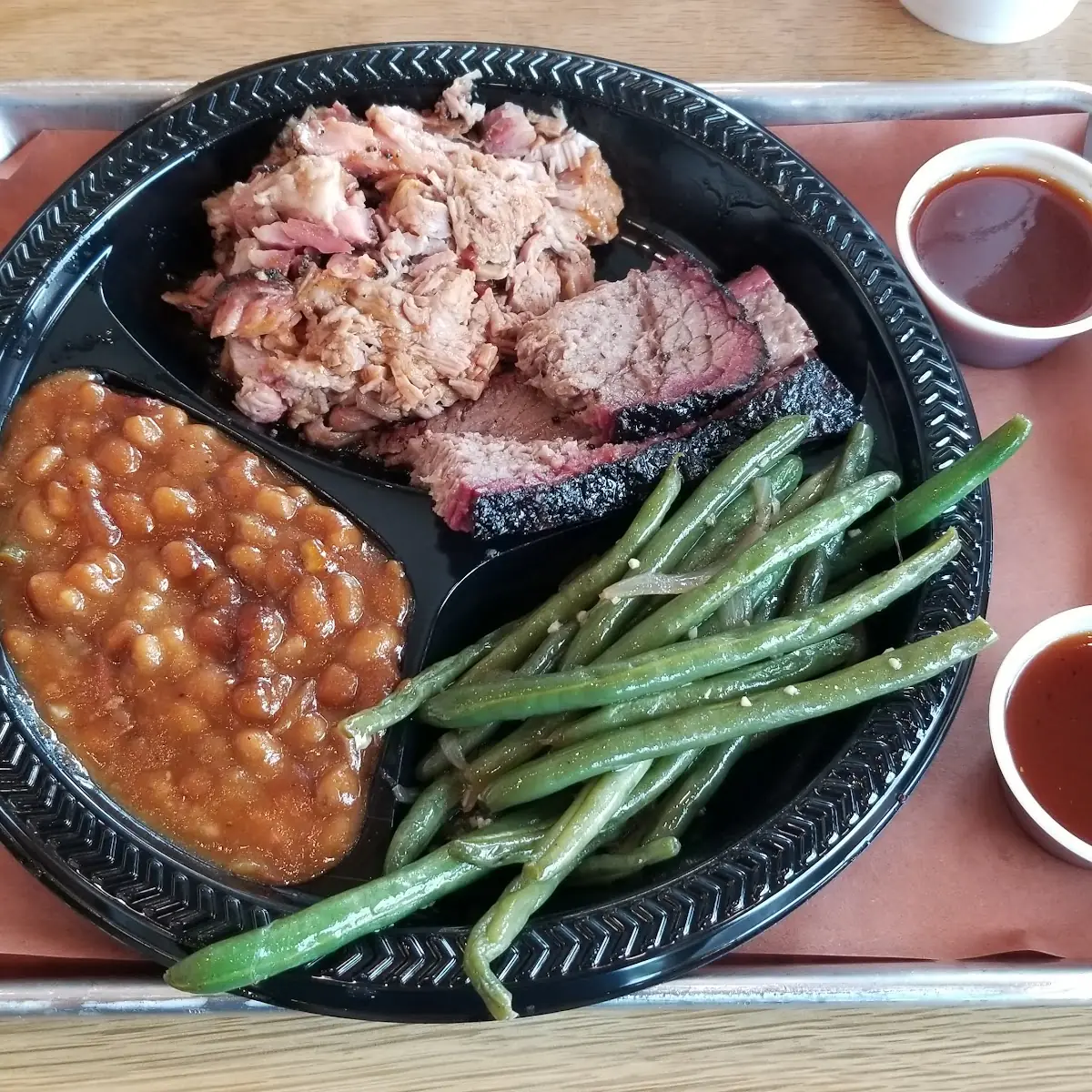 Pulled Pork and Brisket
