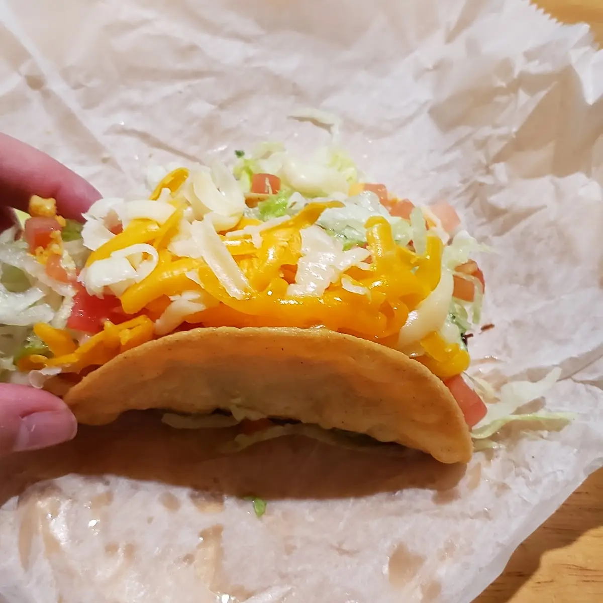 Beef Hard Taco