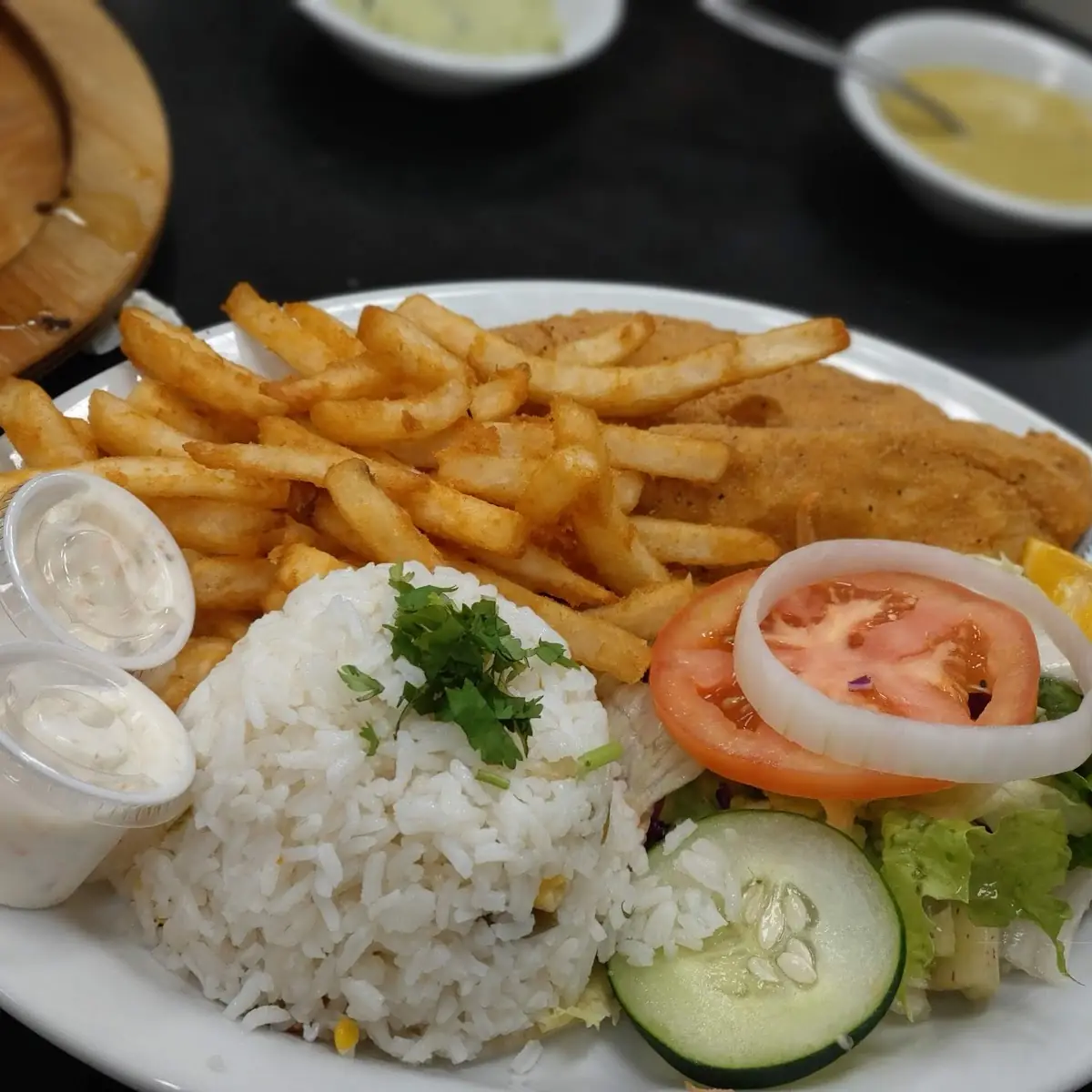 Fish N Fried Shrimp Basket