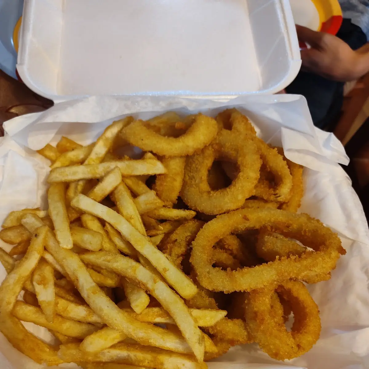 Fries and Onion Rings