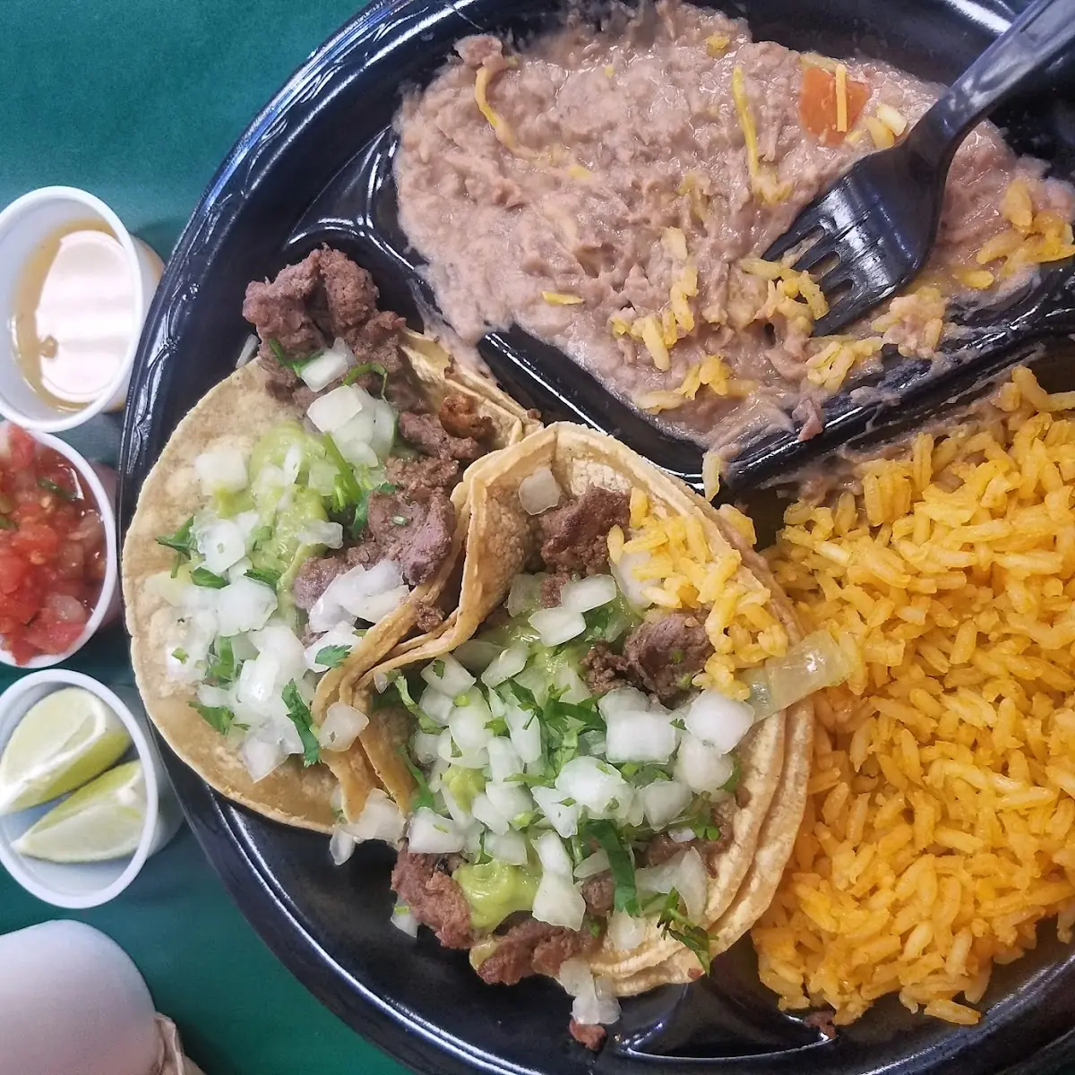 Steak Street Tacos Combo Plate