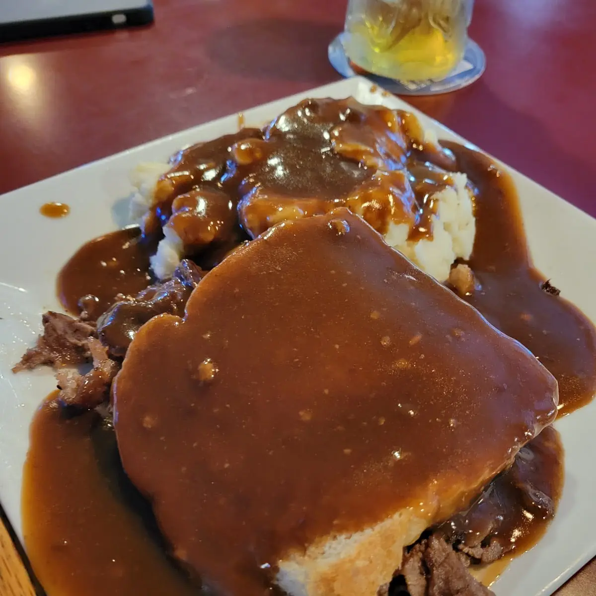 Hot Roast Beef Sandwich