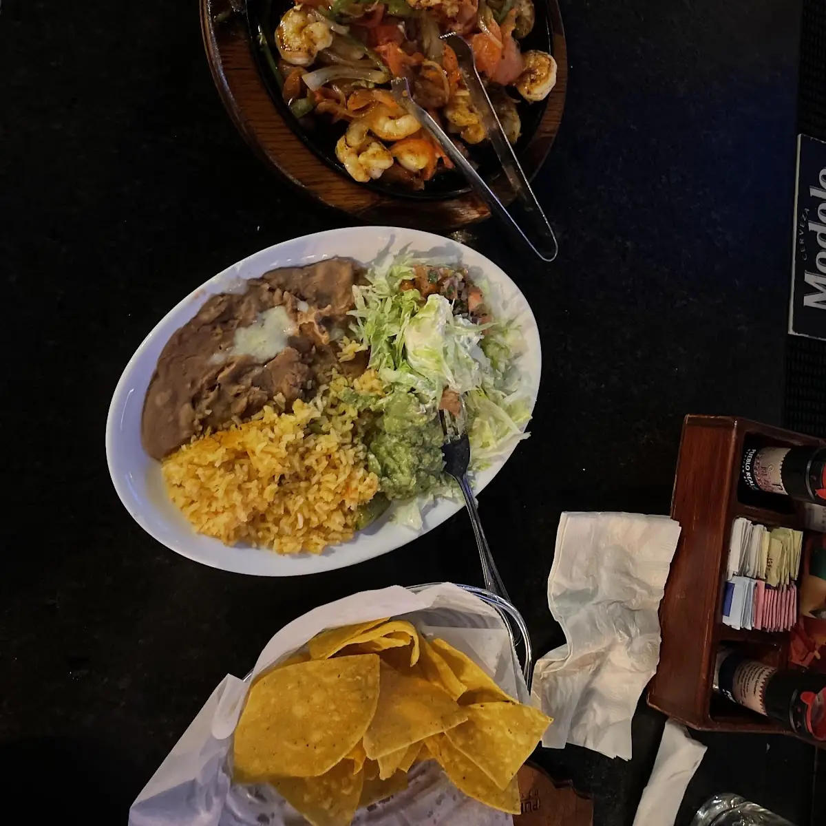 Shrimp Fajitas