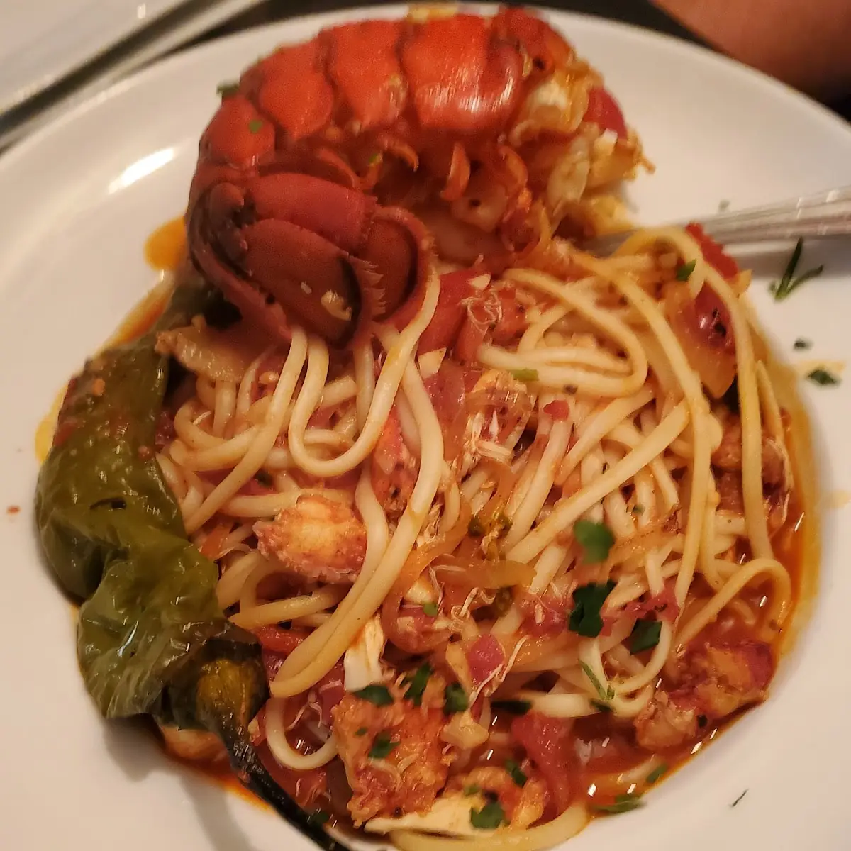 Lobster Tail Linguine