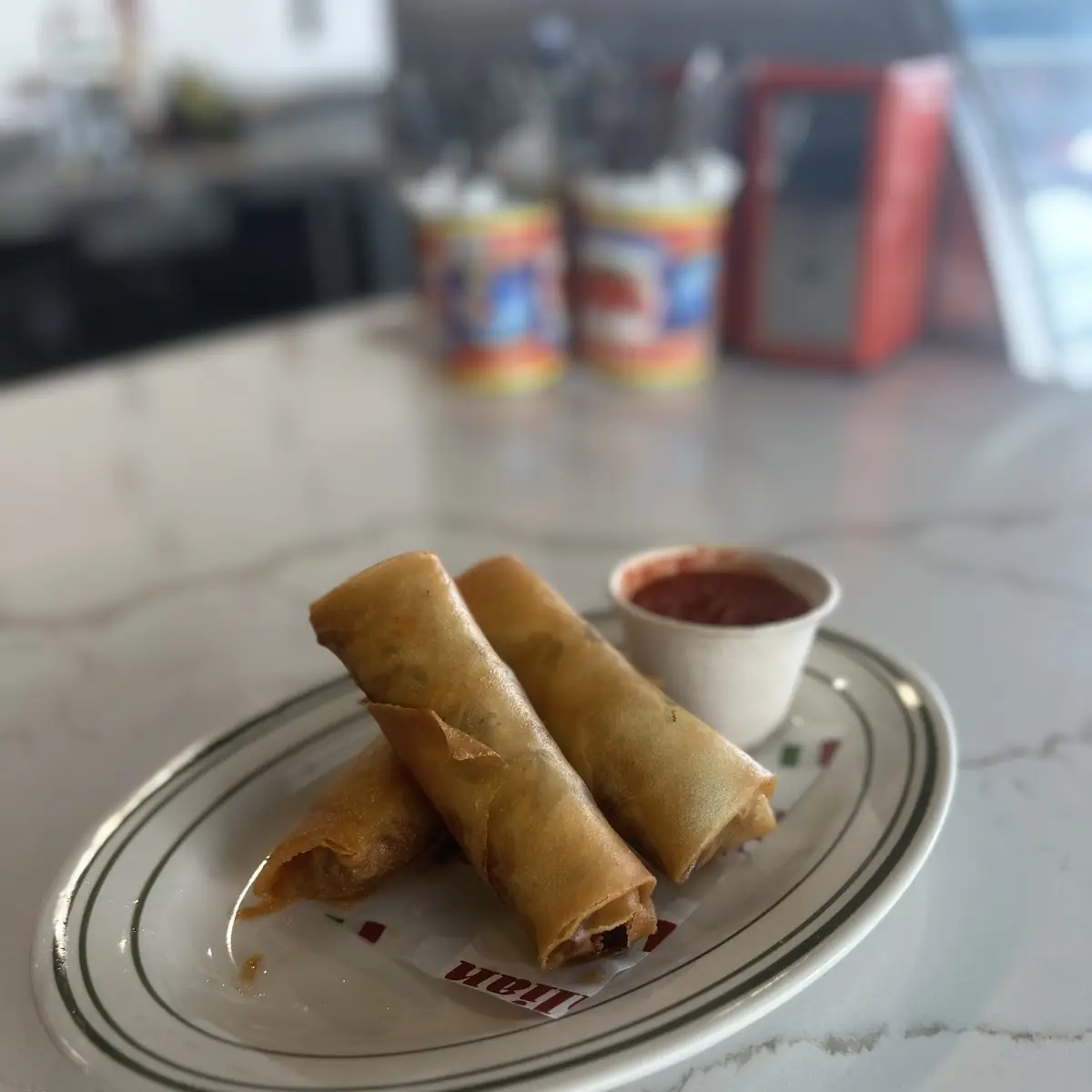 Cheesesteak Spring Rolls