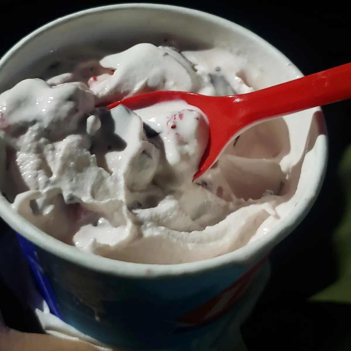Girl Scout Thin Mints Blizzard Treat