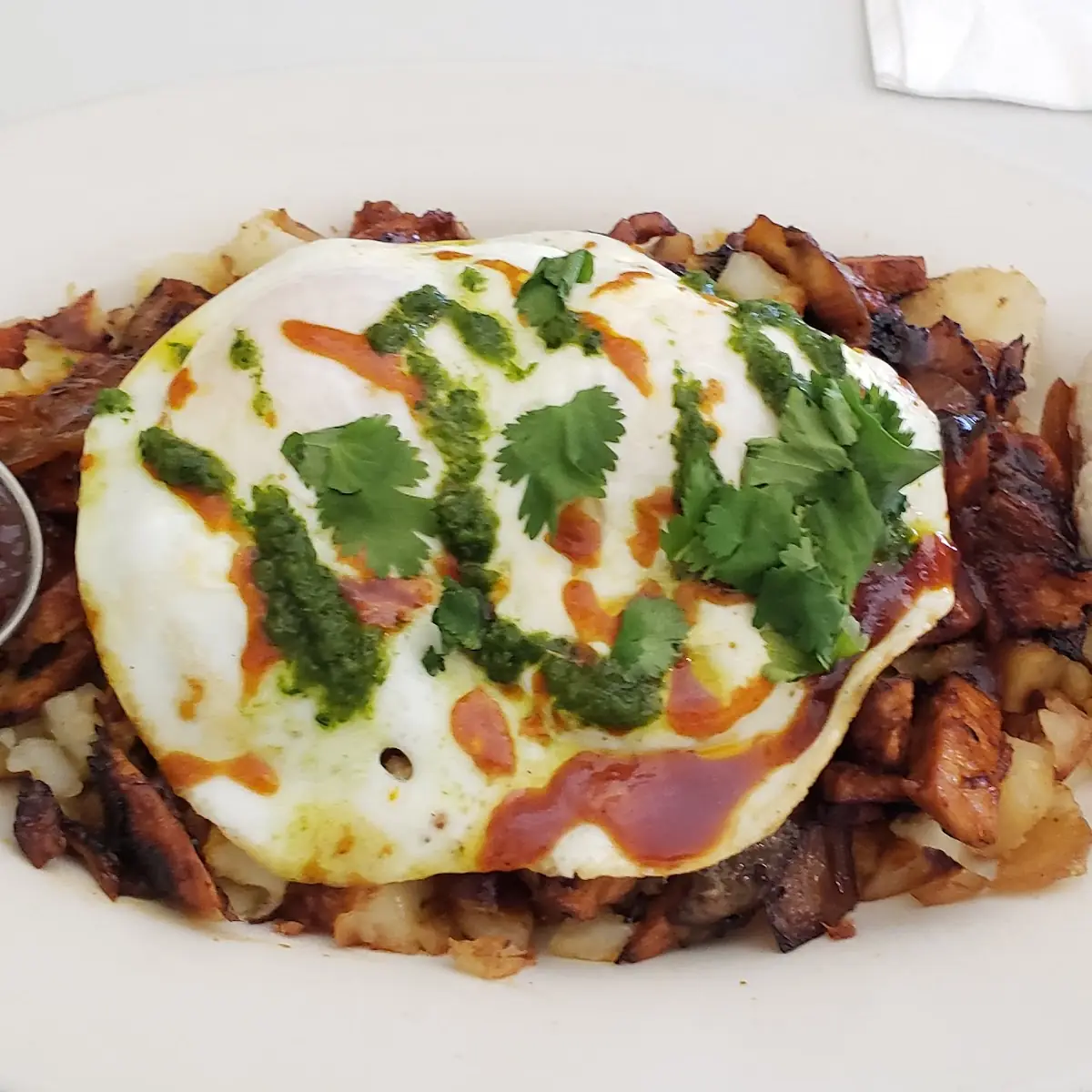 BBQ Chicken Hash